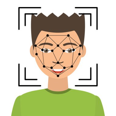 Biometrical kimliği. Yüz tanıma.