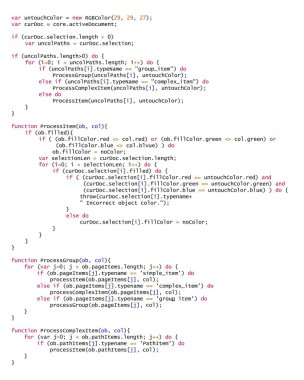 Program kodu ile arka plan.