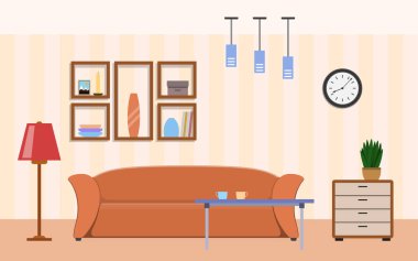 Oturma odası mobilya Dekorasyon