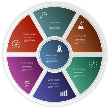 Infographic öğeleri ayarlayın. İş akışı düzeni, diyagram, faaliyet raporu, web tasarım, tanıtım.