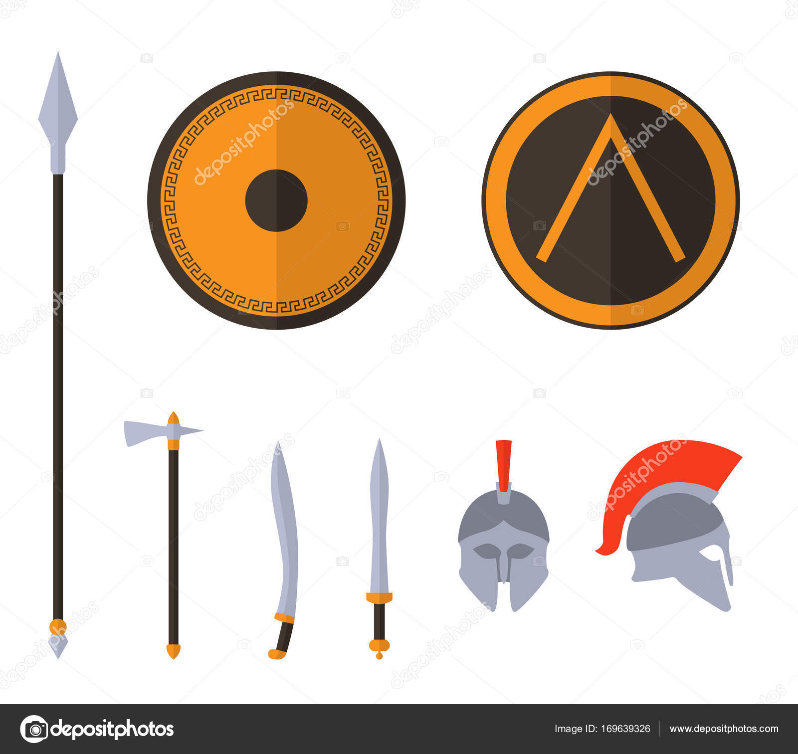 Spartan Sword and Shield