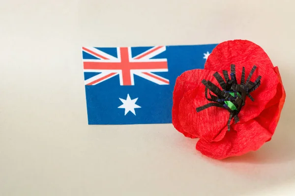 Anzac Day - Liburan publik nasional Australia — Stok Foto