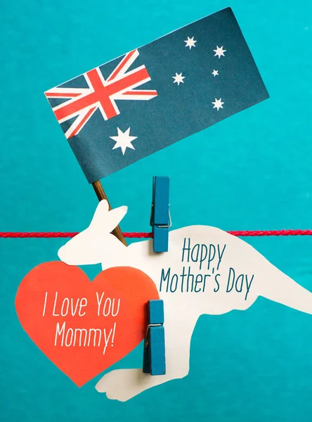 happy mother\'s day card - Styled as handicrafts by Child.