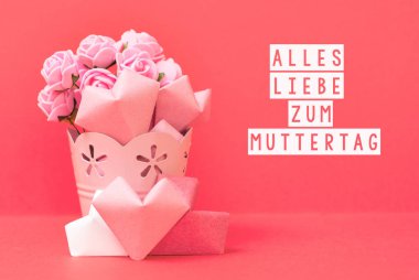 Anneler günü Almanca metin için çok seviyorum