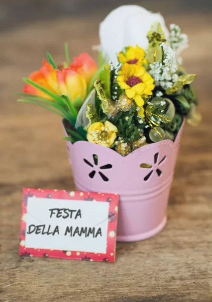 Festa делла Мамма - день матері на італійську. — стокове фото
