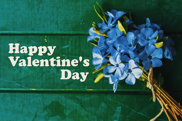 Texto Feliz Tarjeta Del Día San Valentín —  Fotos de Stock