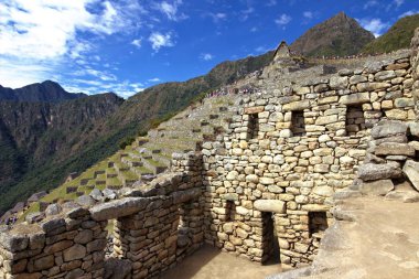 Machu Picchu Inca şehir 