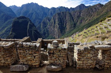 Machu Picchu Inca şehir 