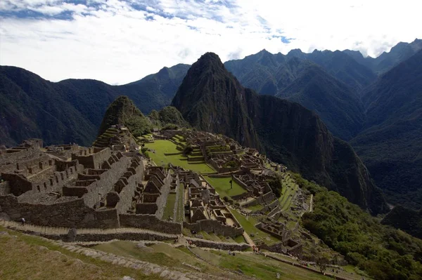 Die Inka-Stadt Machu Picchu — Stockfoto