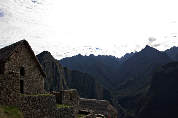 La ciudad inca de Machu Picchu — Foto de Stock