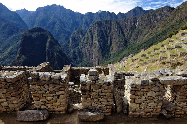 A Machu Picchu inka város — Stock Fotó