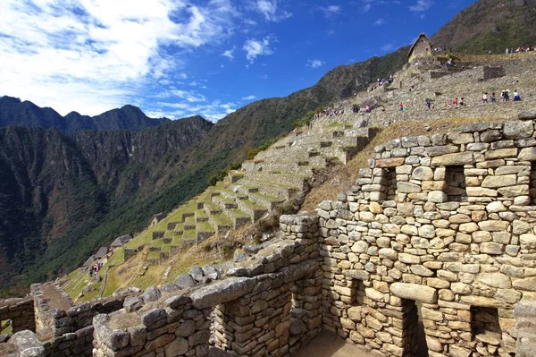 La città Inca di Machu Picchu — Foto Stock