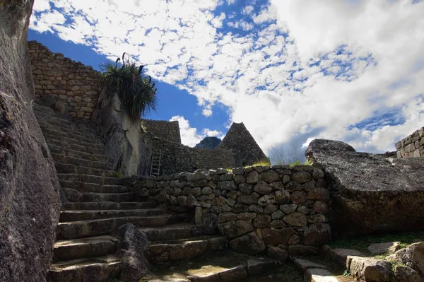 La ciudad inca de Machu Picchu — Foto de Stock