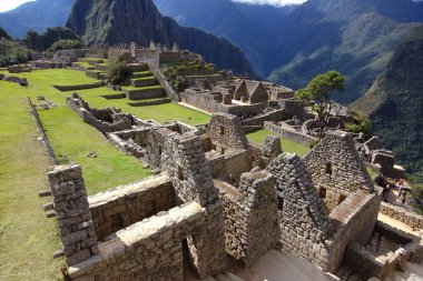 Machu Picchu Inca şehir 