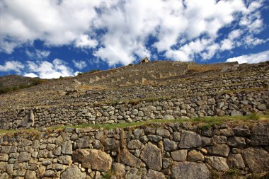 Machu Picchu Inca şehir 