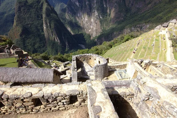 Die Inka-Stadt Machu Picchu — Stockfoto