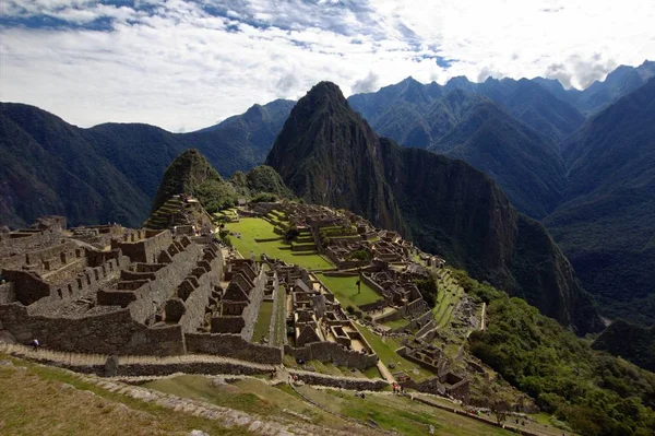 La ciudad inca de Machu Picchu — Foto de Stock