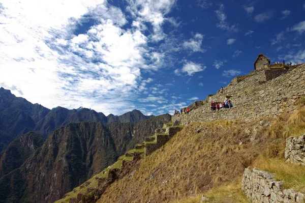 Machu Picchu Inca şehir — Stok fotoğraf