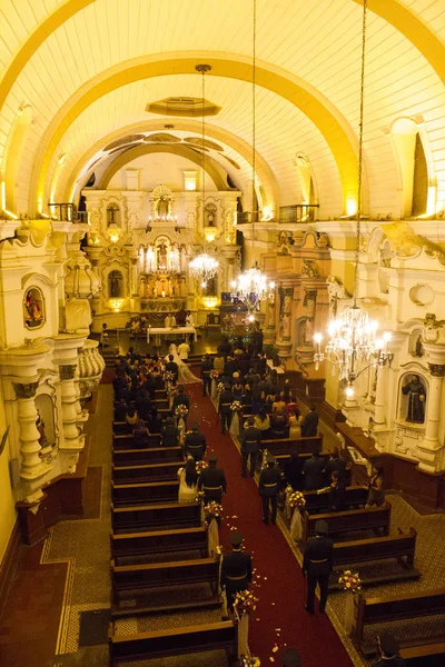 Celebração de casamento no Peru — Fotografia de Stock