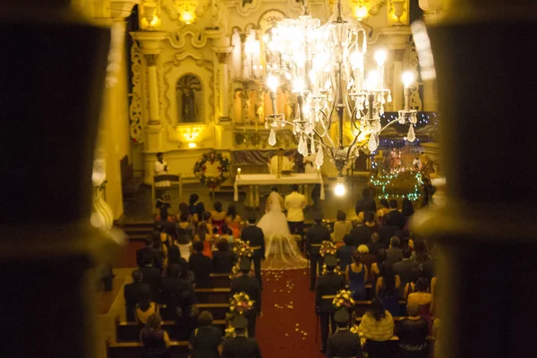 Celebração de casamento no Peru — Fotografia de Stock