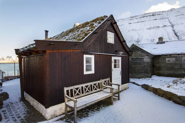 De aard van de Faeröer in de Noord-Atlantische Oceaan — Stockfoto