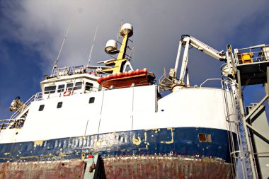 Faroe Adaları Kuzey Atlantik'Shipeyard