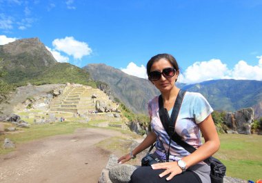Turist olarak Inca şehir, Machu Picchu 