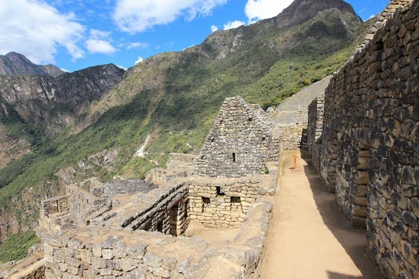 De inca stad van machu picchu in peru — Stockfoto