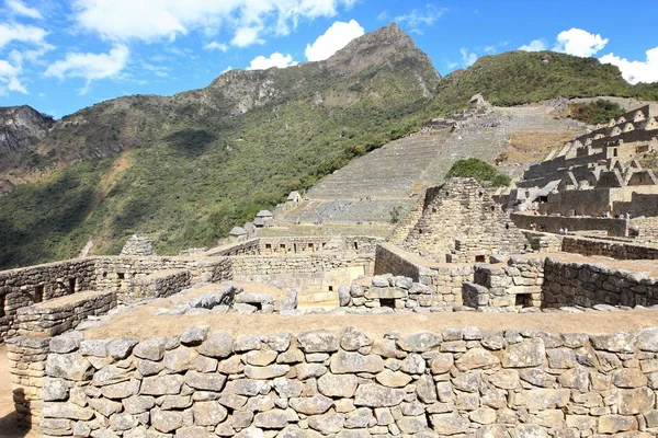 A cidade inca de machu picchu no peru — Fotografia de Stock