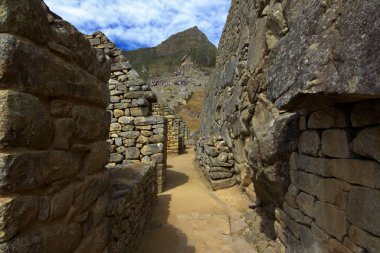 Machu Picchu Inca şehir 