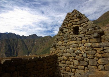 Machu Picchu Inca şehir 