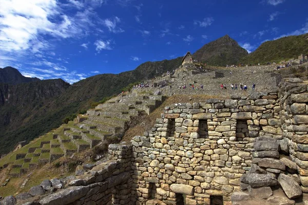 A Machu Picchu inka város — Stock Fotó