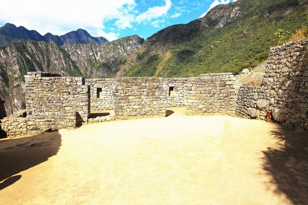 La città Inca di Machu Picchu — Foto Stock