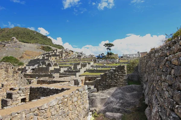 La ciudad inca de Machu Picchu — Foto de Stock