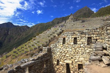 Machu Picchu Inca şehir 