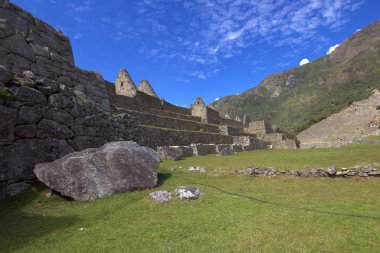 Machu Picchu Inca şehir 