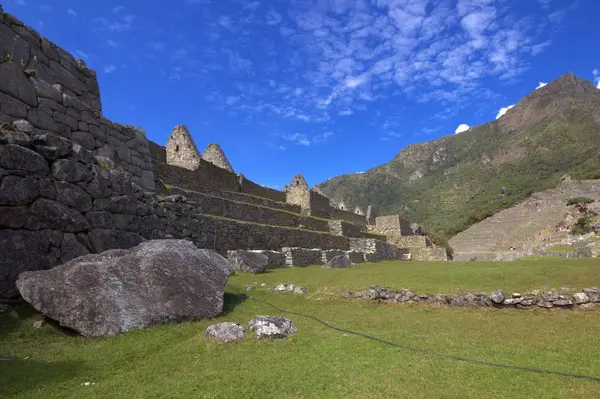 La città Inca di Machu Picchu — Foto Stock