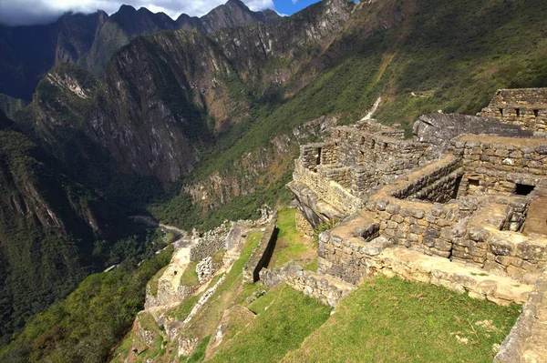 La ciudad inca de Machu Picchu — Foto de Stock