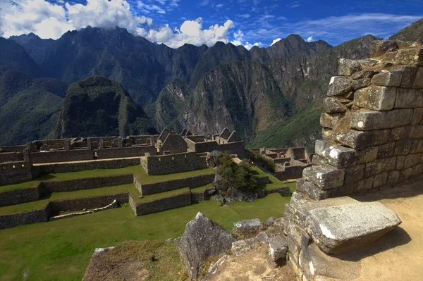 La ciudad inca de Machu Picchu — Foto de Stock