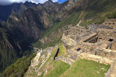 Peru 'daki İnka şehri Machu Picchu.