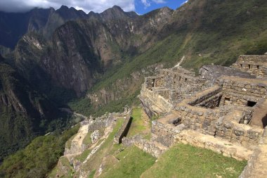 Peru 'daki İnka şehri Machu Picchu.
