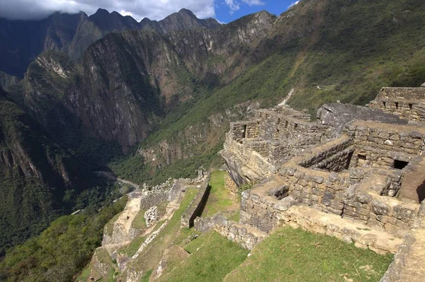 The Inca city of Machu Picchu in Peru — Stock Photo, Image