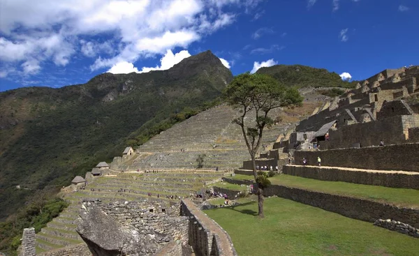 Peru 'daki İnka şehri Machu Picchu. — Stok fotoğraf