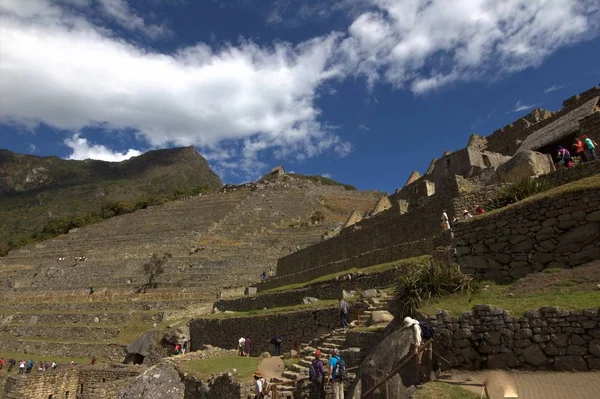 Peru 'daki İnka şehri Machu Picchu. — Stok fotoğraf