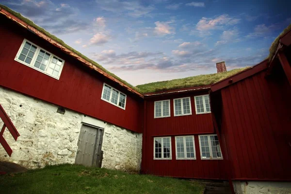 La capitale de Torshavn dans les îles Féroé — Photo