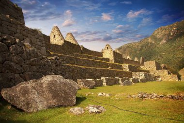 Machu Picchu Inca şehir 