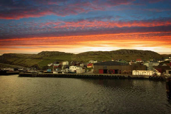Povaha Faerských ostrovů — Stock fotografie