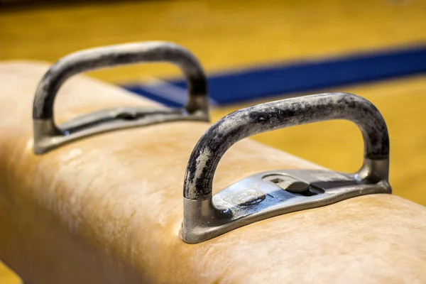 Bir spor salonu jimnastik donanımları 