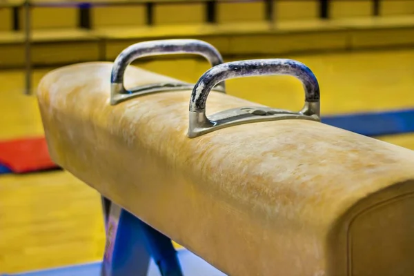Bir spor salonu jimnastik donanımları 