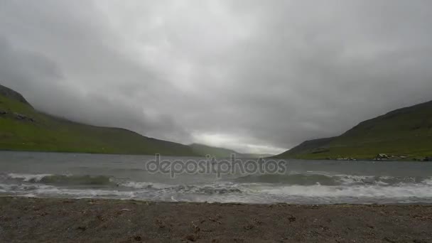 A natureza das Ilhas Faroé — Vídeo de Stock
